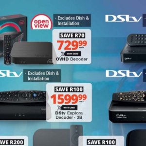 Digital TV decoder at Checkers Hyper