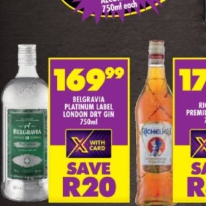 Gin at Shoprite