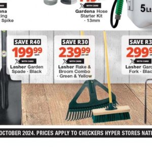 Broom at Checkers Hyper