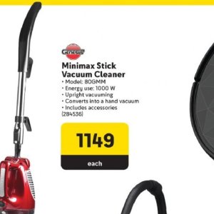 Vacuuming machine at Makro