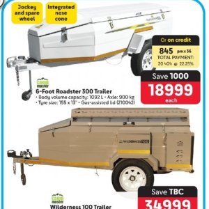 Trailer at Makro