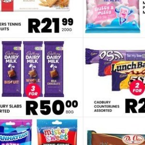 Chocolate at Take n Pay