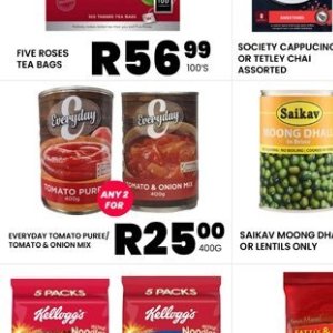 Purees at Take n Pay