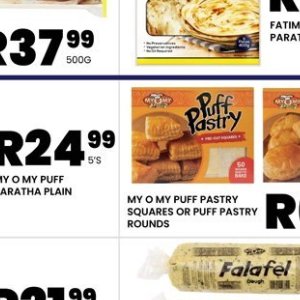 Puff pastry at Take n Pay