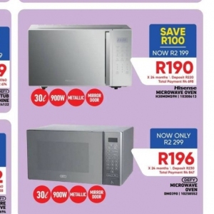 Microwave oven at Furnmart