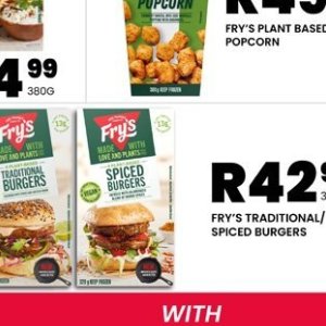 Spiced burgers at Take n Pay