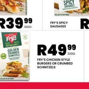 Schnitzel at Take n Pay