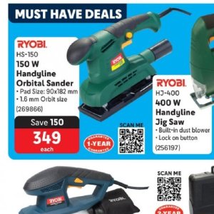 Orbital sander at Makro