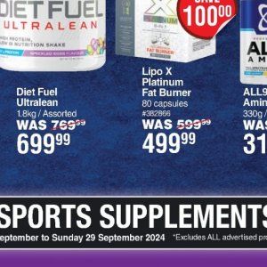 Supplements at Dis-Chem Pharmacies