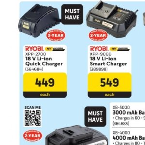 Charger at Makro