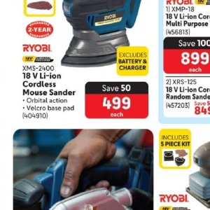 Orbital sander at Makro