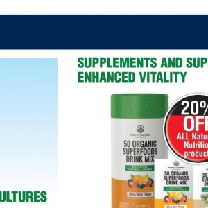 Supplements at Dis-Chem Pharmacies