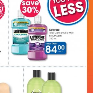 Mouthwash listerine  at Clicks