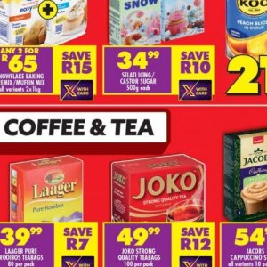 Tea at Shoprite