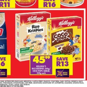 Kellogg's at Shoprite