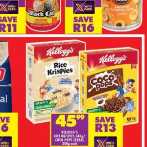 Kellogg's at Shoprite