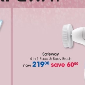 Body brush at Clicks