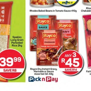 Marinade at Pick n Pay Hyper