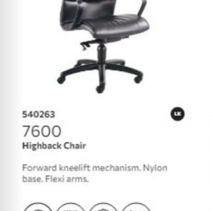 Chair at Bidvest Waltons