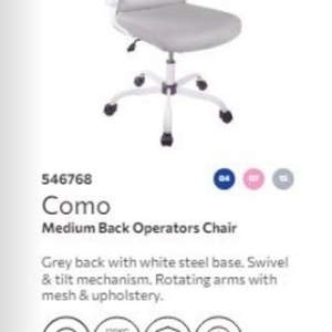 Chair at Bidvest Waltons