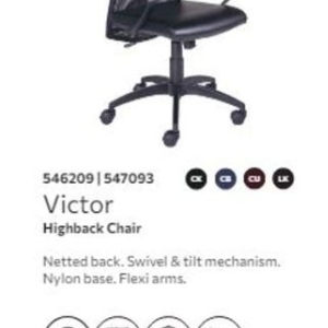 Chair at Bidvest Waltons