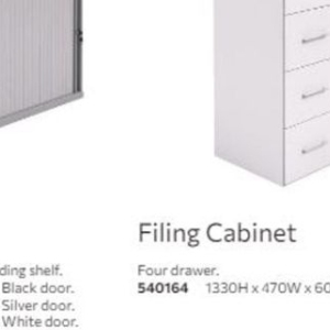 Cabinet at Bidvest Waltons