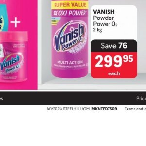 Stain remover at Makro