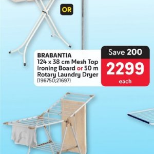 Ironing board at Makro