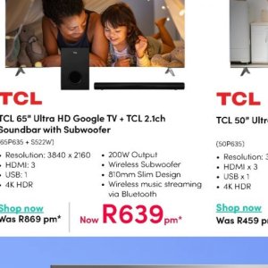 TV set TCL at Teljoy