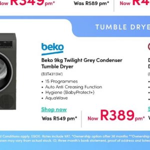 Dryer beko  at Teljoy