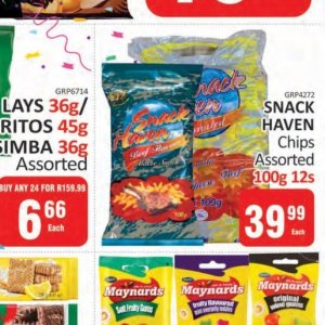 Chips at Kit Kat Cash&Carry