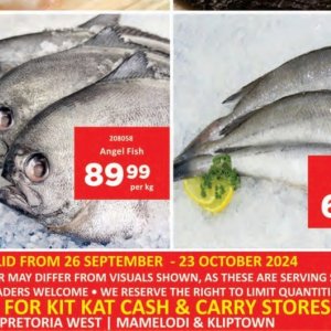 Fish at Kit Kat Cash&Carry