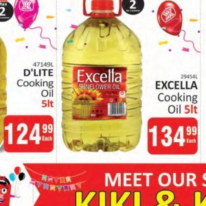 Sunflower oil at Kit Kat Cash&Carry