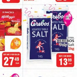 Salt at Kit Kat Cash&Carry