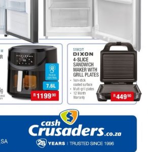 Sandwich maker at Cash Crusaders