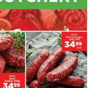 Sausages at Kit Kat Cash&Carry