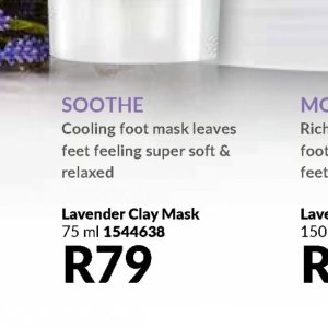 Foot mask at AVON