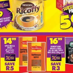 Coffee nescafe  at Shoprite