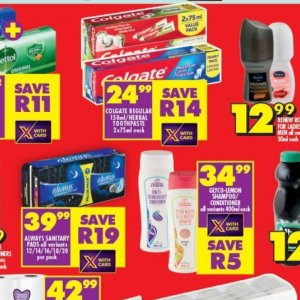 Toothpaste colgate  at Shoprite