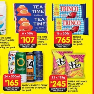 Tea at Shoprite