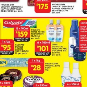 Toothpaste colgate  at Shoprite