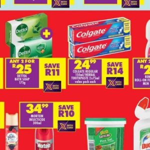 Toothpaste colgate  at Shoprite