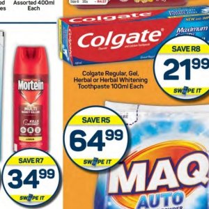 Toothpaste colgate  at Pick n Pay Hyper