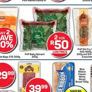 Spinach at Pick n Pay Hyper