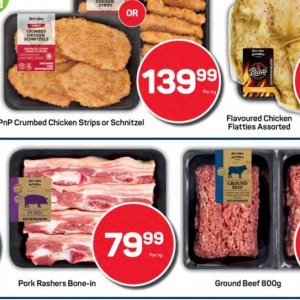 Schnitzel at Pick n Pay Hyper