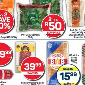 Spinach at Pick n Pay Hyper