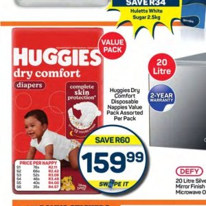 Diapers at Pick n Pay Hyper