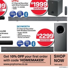  SoundBar at Pick n Pay Hyper