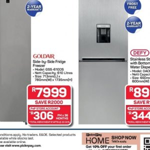 Refrigerator at Pick n Pay Hyper