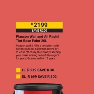 Paint at Builders Warehouse